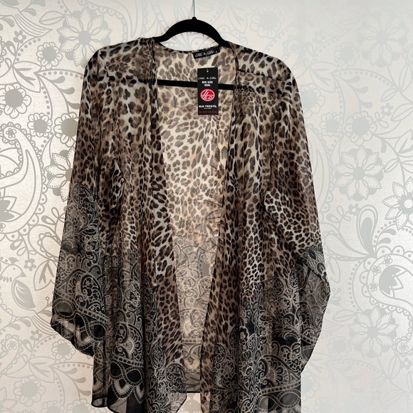 Big Size Chiffon Cardigan - Picture 1 of 5